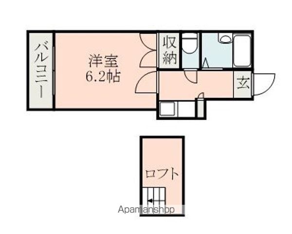 NICE帯山B棟の間取り写真