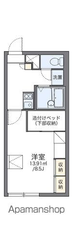 レオパレスフォレスト55の間取り写真