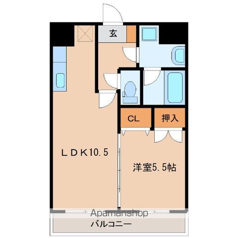 センチュリーコート6番館の間取り写真