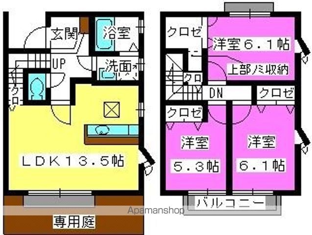 ガーデンコートMの間取り写真