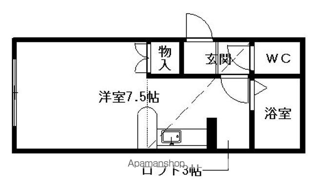 アセット21北36条の間取り写真