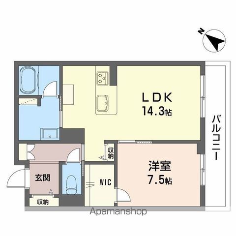 シャーメゾンプレミア鹿児島駅前の間取り写真