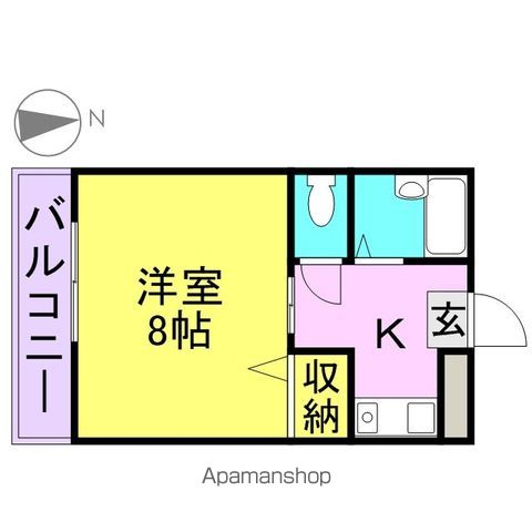 サンシャイン上前津の間取り写真