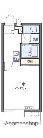 【レオパレスル　パサージュの間取り】