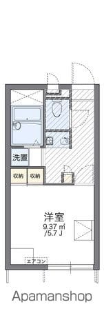 レオパレスジェイ新福の間取り写真