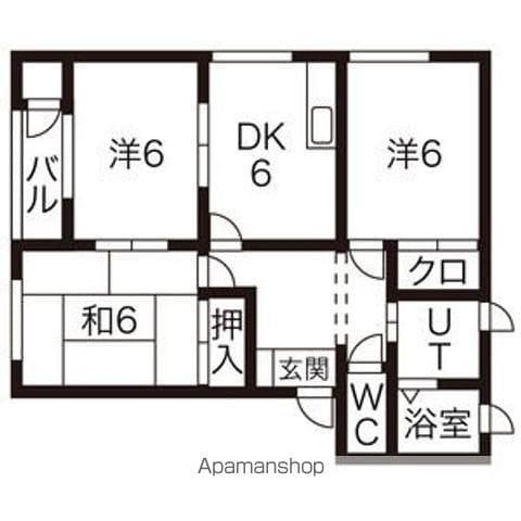 エスポワールの間取り写真