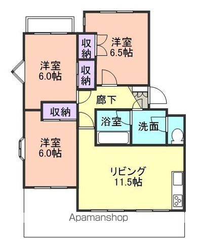 同じ建物の物件間取り写真 - ID:230030134750