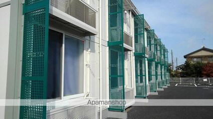 レオパレスＯＧＵＲＡ[1K/23.18m2]のバルコニー