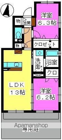 ラフィーネの間取り写真
