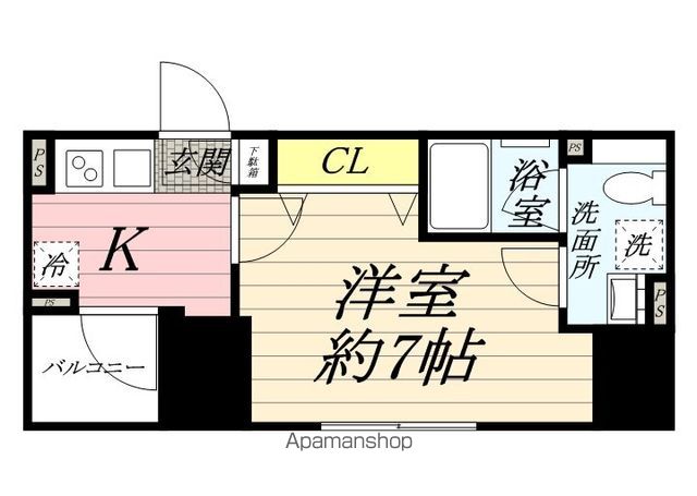 メインステージ信濃町の間取り写真