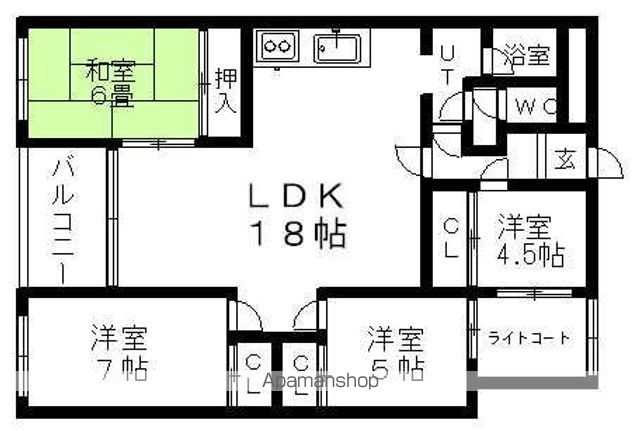 マキシマム新札幌の間取り写真