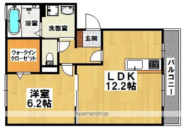 ヴィーブル伏尾の間取り写真