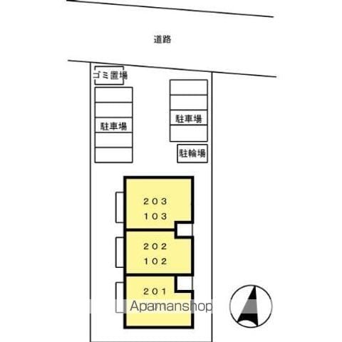 ウィルモアバレーⅡ 102 ｜ 福岡県福岡市西区富士見３丁目14-8（賃貸アパート2LDK・1階・53.59㎡） その16