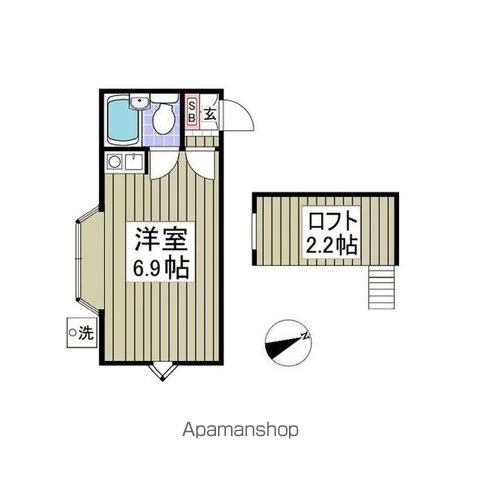 サンピア七林の間取り写真