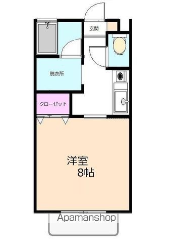 エスポワールの間取り写真