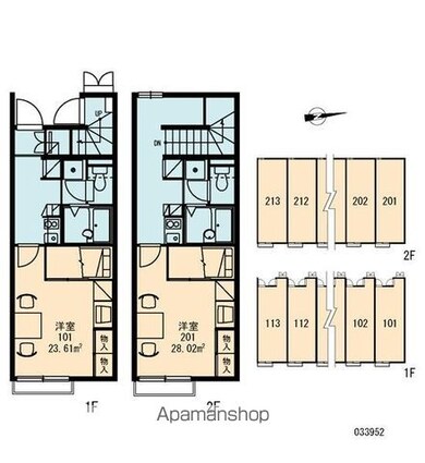 レオパレスソレアード国分寺[1K/28.02m2]の内装4