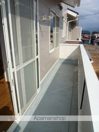 クレストール木場町Ｂ[3DK/61.87m2]のバルコニー