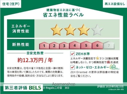 ＤーＲｅｇａｌｏ二の宮[2LDK/53.76m2]の内装1