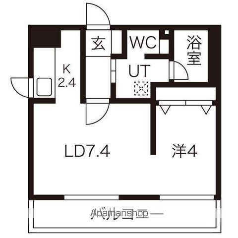 LEE厚別中央の間取り写真