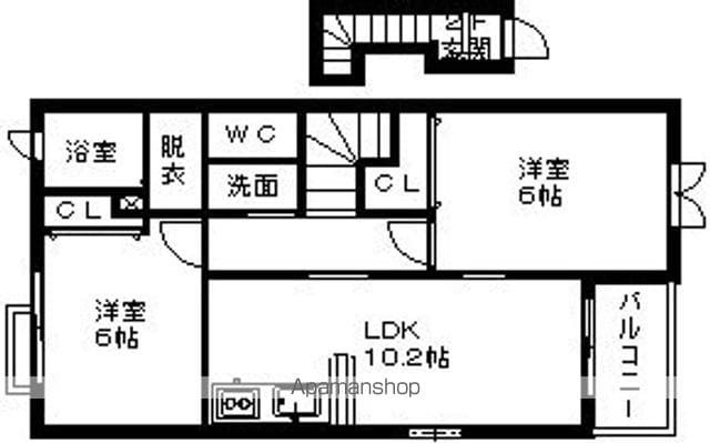 【エスポワール岐南の間取り】