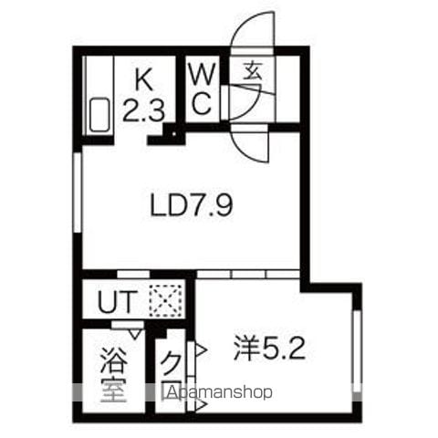 ENCORE平岸の間取り写真