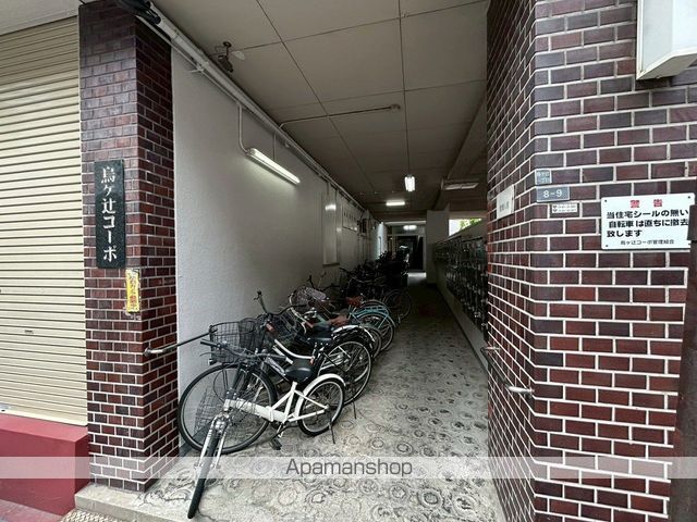 烏ヶ辻コーポの玄関写真
