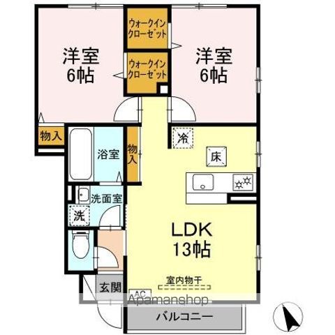 ローズコート・Ｈ　Ｄ棟のイメージ