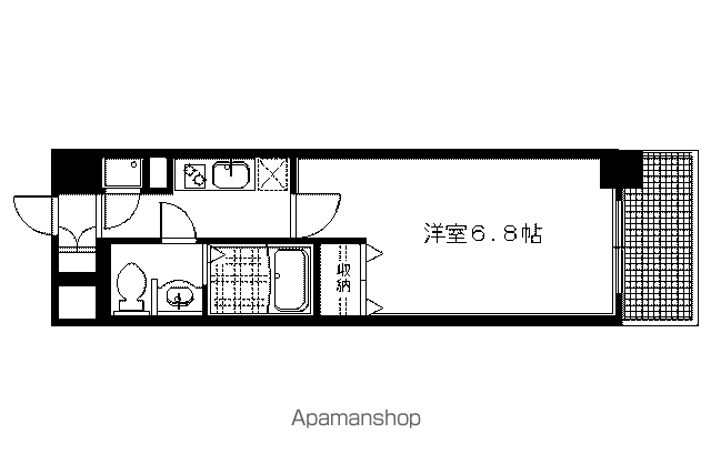 アクアプレイス京都聖護院の間取り写真