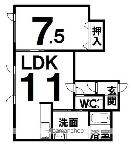 ハスコート池田の間取り写真