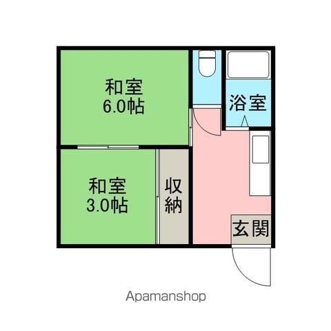 セイワコーポの間取り写真