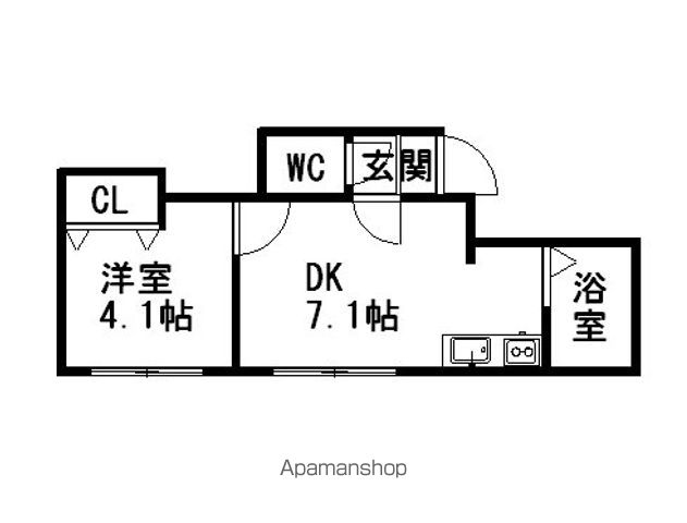 シャネル麻生参番館の間取り写真