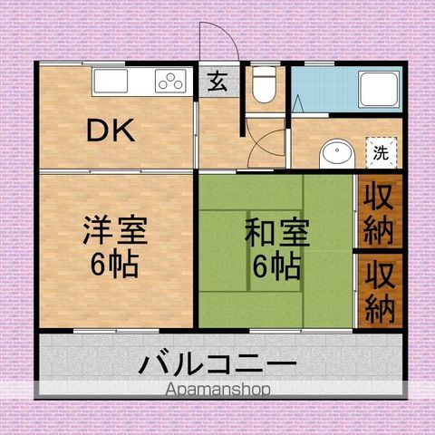 ウエストコート志木弐番館の間取り写真