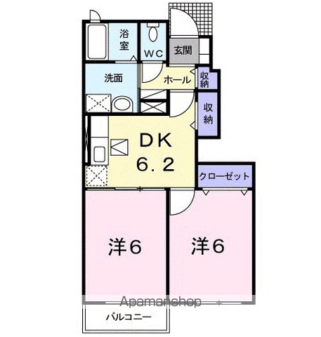 エアリー レジデンス A&Kの間取り写真