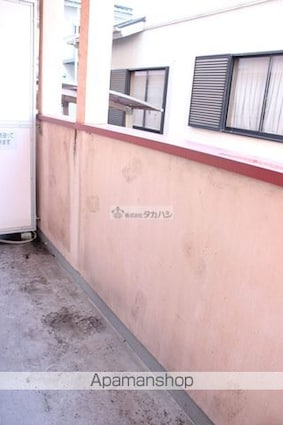 ＬＡ新徳田Ｂ[1K/22.65m2]のバルコニー