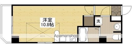 広島県広島市南区金屋町[1R/27.04m2]の間取図