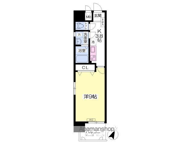 Ａｒｉｓｔｏ　Ｓｅｅｄ[1K/31.65m2]の間取図