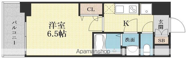 プレサンスOSAKA西中島リエゾンの間取り写真