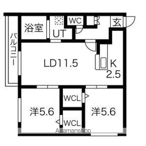 CIEL SEREINの間取り写真