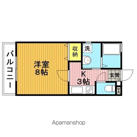 ベルフラットの間取り写真