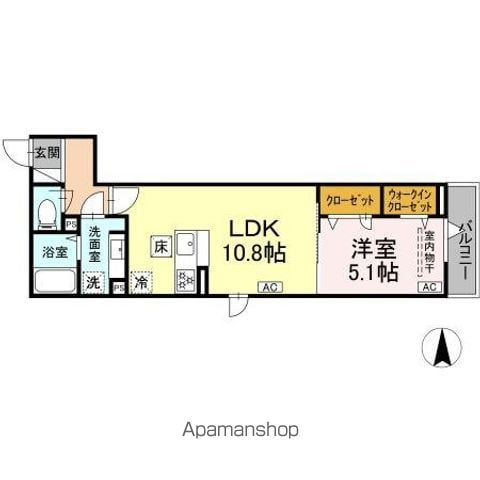 D’BLESS大倉山の間取り写真