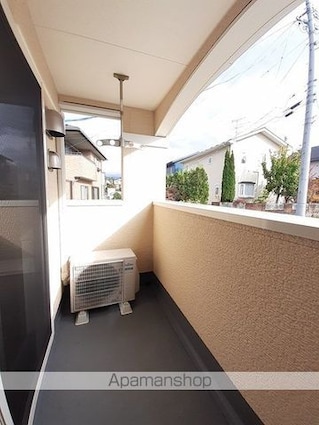 ａｌｂａ　Ｂ[2LDK/59.09m2]のバルコニー