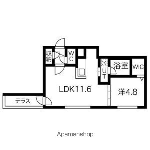 ジェルム東札幌の間取り写真
