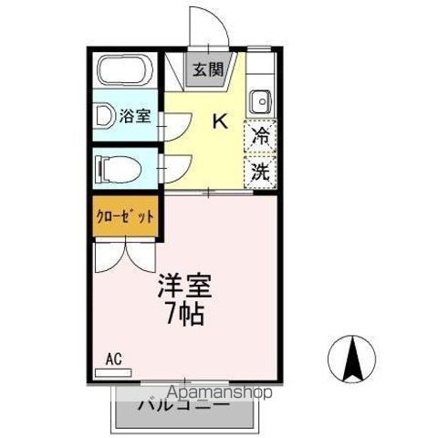 コンフォート屋島の間取り写真