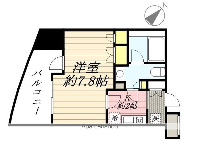 パークアクシス博多の間取り写真