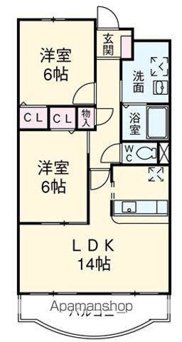 TOGETHER ITO館の間取り写真