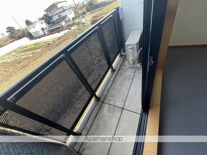 レオパレス花水木[1K/22.35m2]のバルコニー