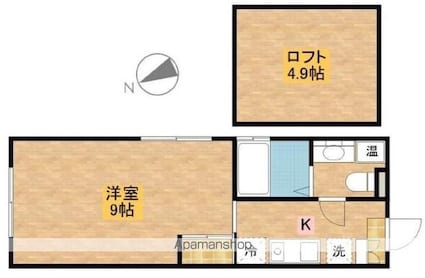 Ｆｒｅｓｃｏ上十条[1K/24.57m2]の間取図