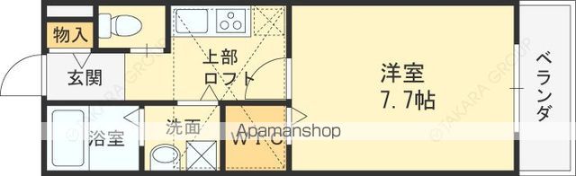 エムズコート吉田の間取り写真