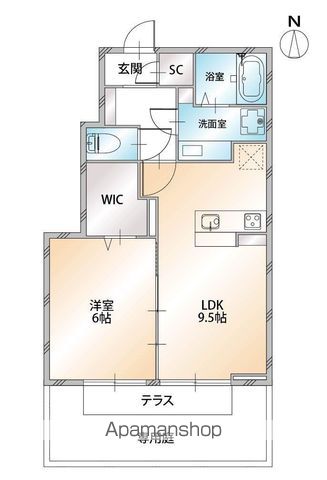 土讃線 土佐一宮駅 徒歩13分 2階建 築8年の間取り写真