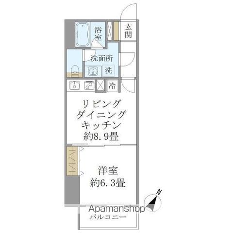 SS.FLAT神楽坂SOUTHの間取り写真